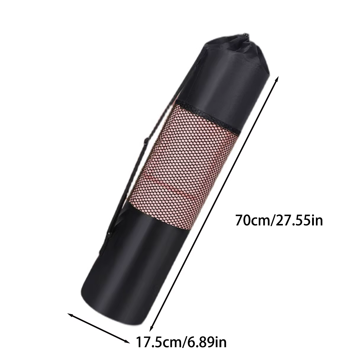 1 sac en maille de rangement pour tapis de yoga respirant – Tissu Oxford durable