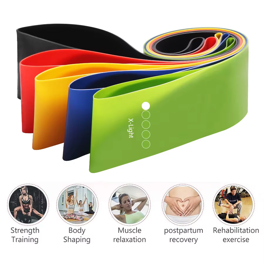 Bandes élastiques de Fitness pour exercices de Sport de Yoga