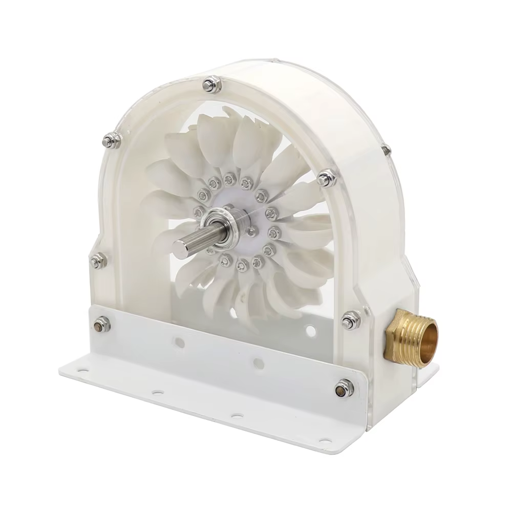 Turbine à eau Pelton haute efficacité, roue à eau à percussion, roue de seau, générateur d'eau polyvalent pour bricolage
