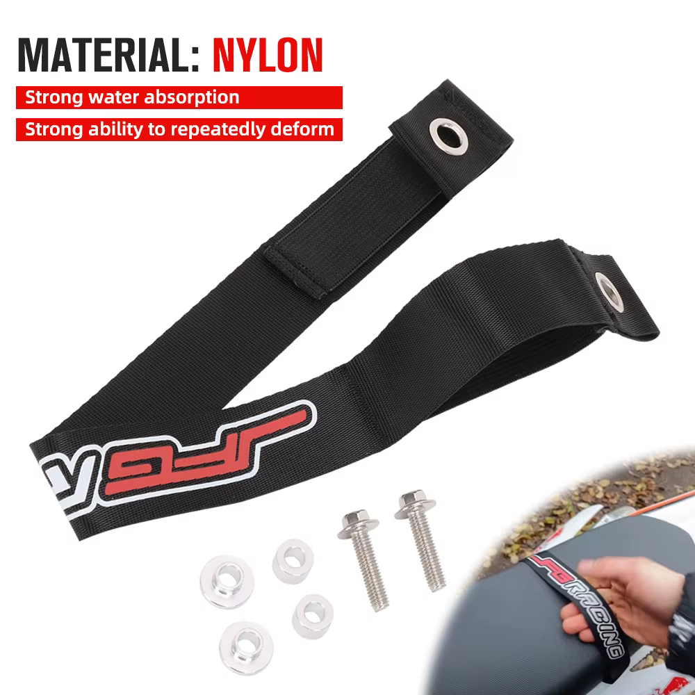 Sangle de sauvetage avant et arrière de moto, laisses de ceinture de traction pour Beta 125 200 250 300 350 390 430 RR 2T 4T tout-terrain Pit Dirt Bike