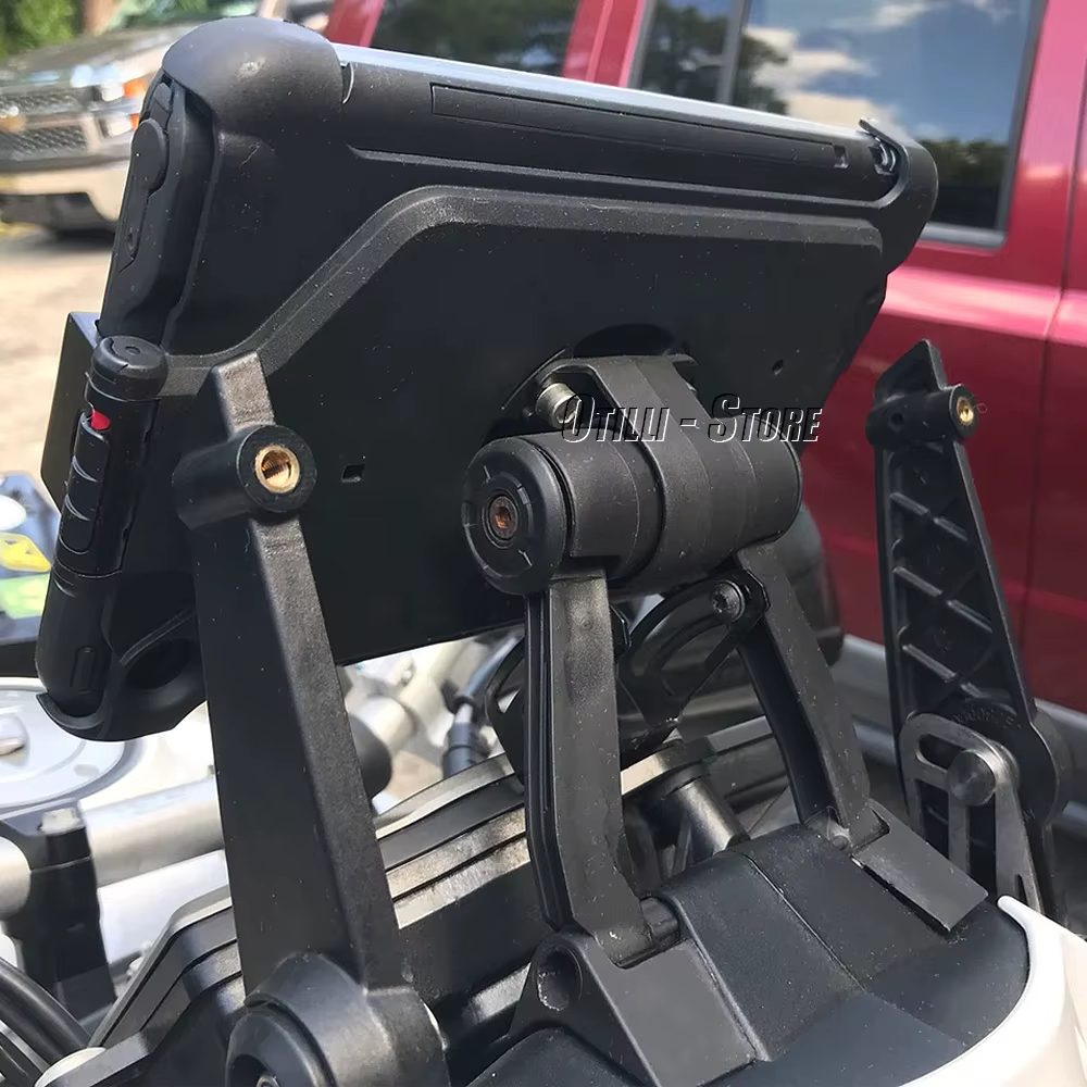 Support de téléphone portable noir, accessoire de moto adapté pour 1050 1090 1190 ADV Adventure R L, support de Navigation GPS