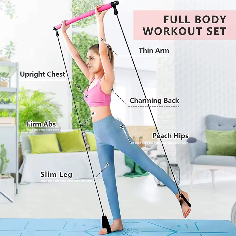 Barre de Pilates multifonctionnelle BloFitness