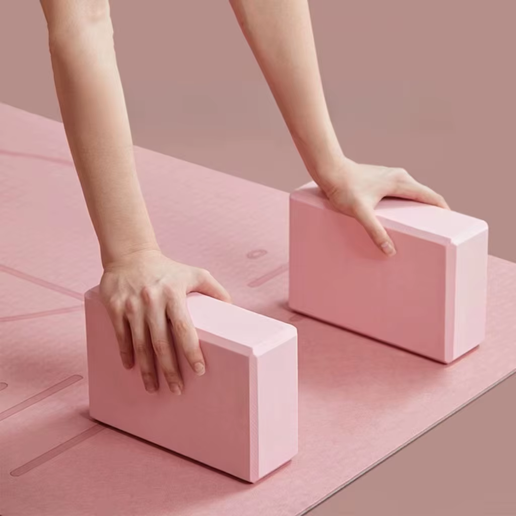 Brique de yoga haut de gamme avec mousse EVA haute densité