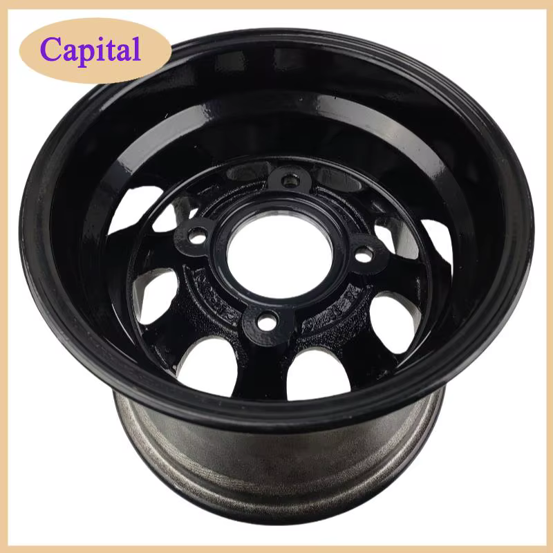 Nouveau moyeu de roue en aluminium de 10 pouces, adapté aux moyeux de roue de kart ATV à quatre roues 22X10-10 23x7-10, pneu de 10 pouces