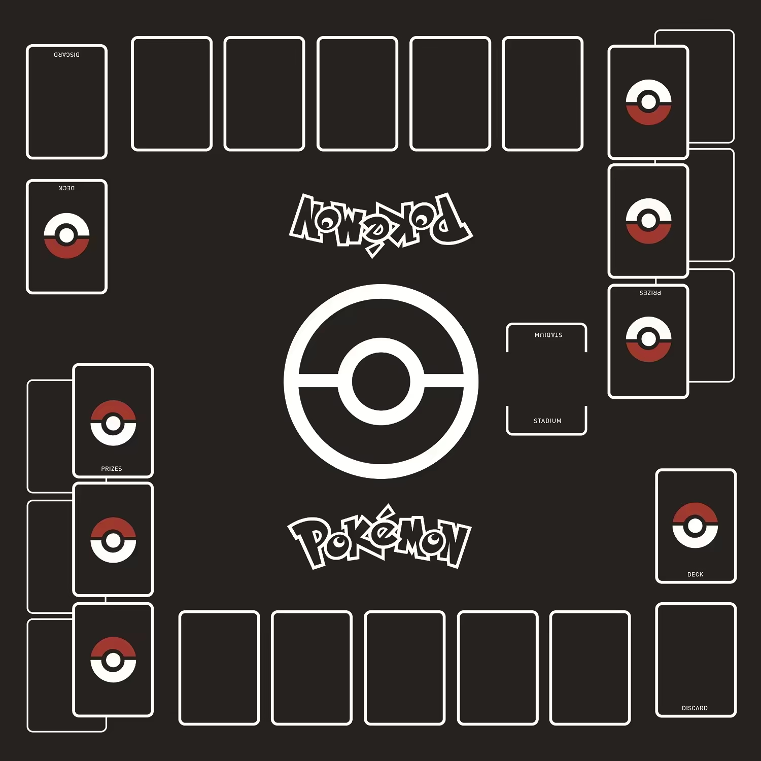 Nouveau jeu de cartes Pokémon PTCG, jeu de combat pour 2 joueurs, tapis de table de jeu Pikachu Charizard, tapis de table de jeu, cadeaux pour enfants, jouets, cadeaux d'anniversaire