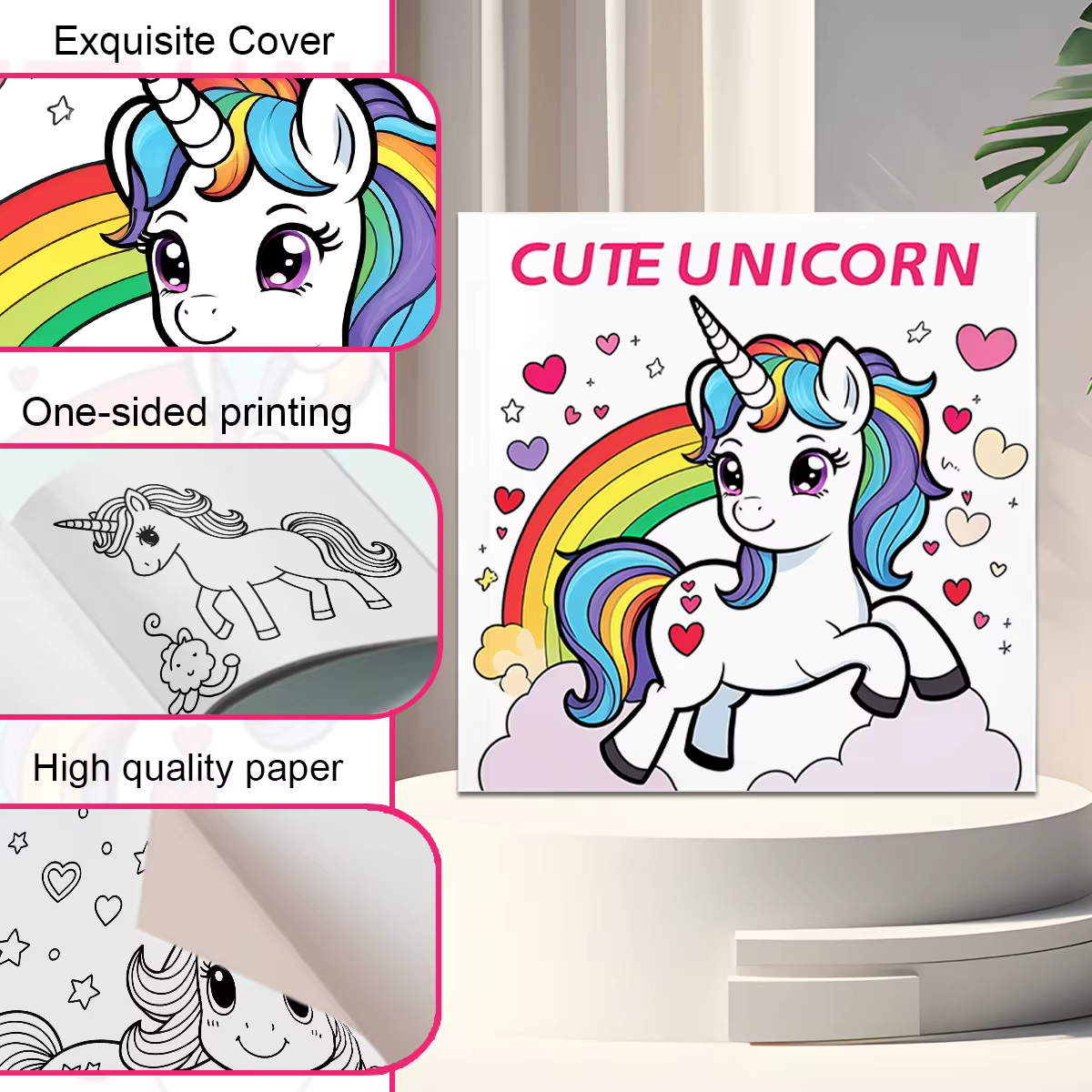 Livre de coloriage Nairobi orn pour adultes, optique premium, liberté, avec AdTosNairobi orns, poneys de comparaison de jeu