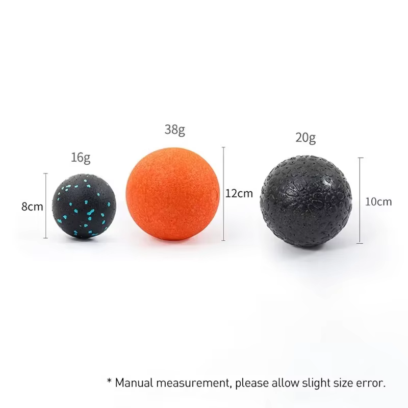 Liquidation vente-EPP Yoga bloc de mousse ronde petite boule thérapie de Massage exercice de Relaxation musculaire profonde Fitness pour le cou taille pieds