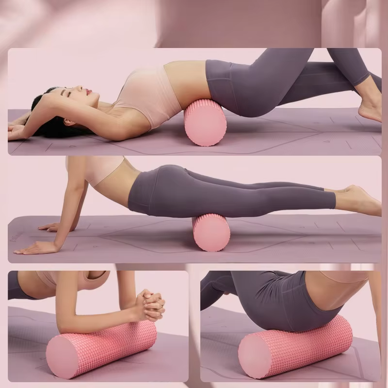 EVA Yoga Massage musculaire tailles 30 cm de diamètre 10 CM équipement de Pilates unisexe rouleau en mousse haute