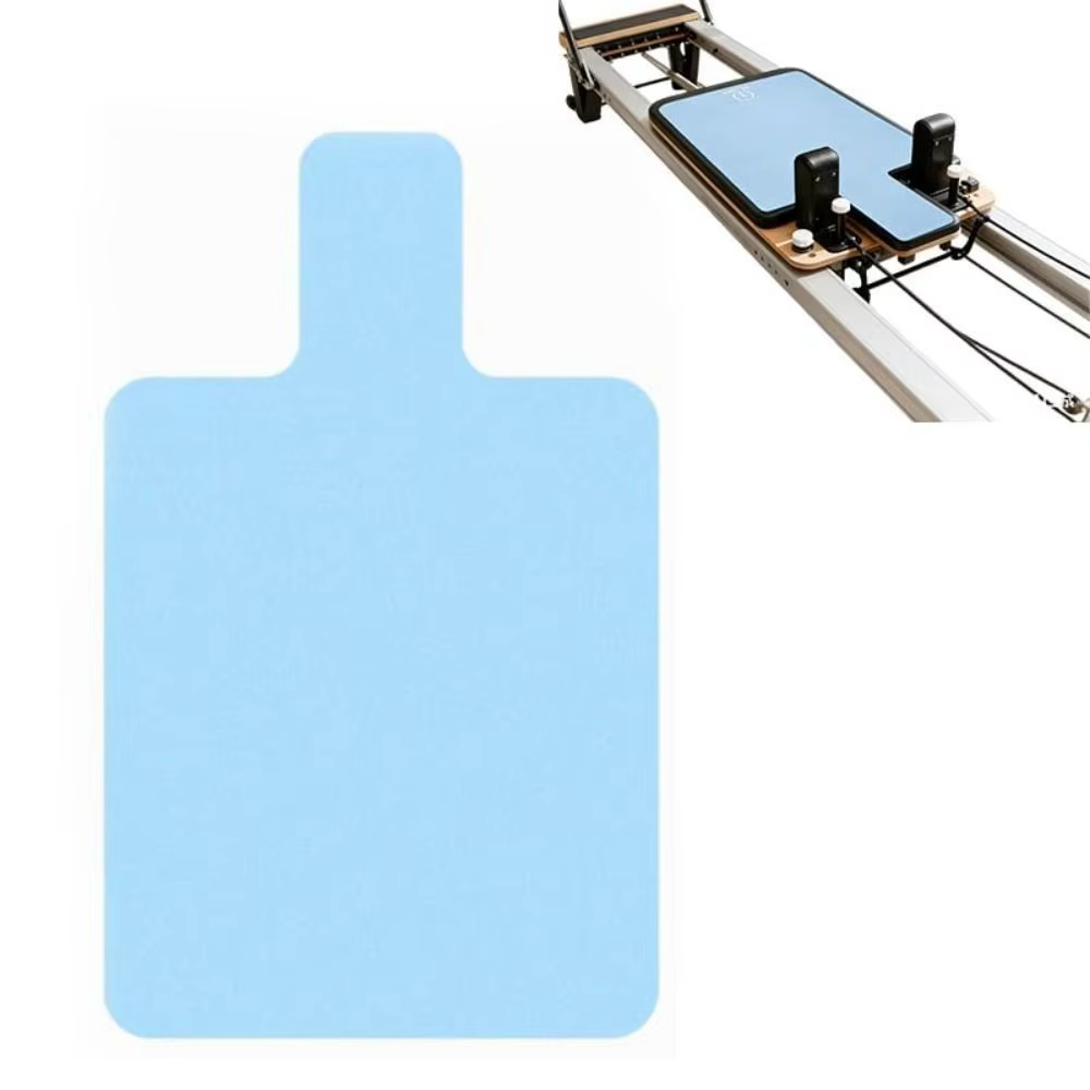 Tapis de Pilates portable antidérapant en polaire absorbant