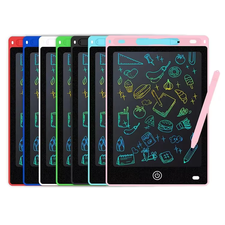 Tablette d'écriture LCD pour enfants, planche à dessin, graffiti pour enfants, jouets sub, écriture manuscrite, tableau noir, planche à dessin magique, cadeau jouet pour enfant, 10 pouces, 12 pouces
