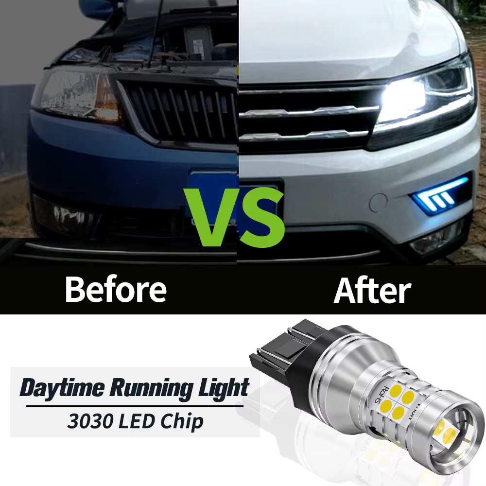 2 pièces pour Fiat Ducato 2014-2018 LED feux diurnes DRL 2015 2016 2017 accessoires