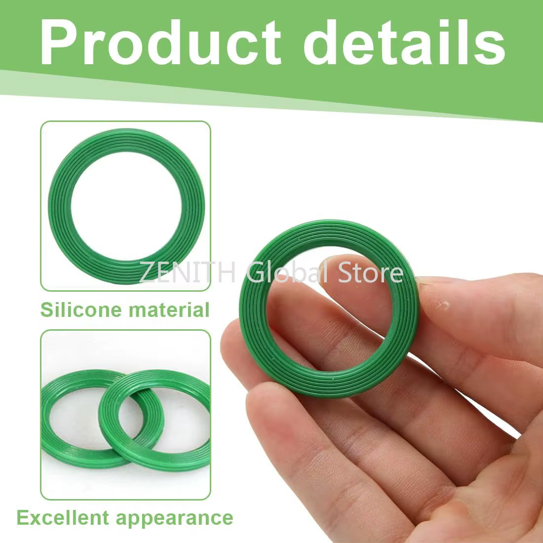 Joint d'étanchéité en Silicone, pièces de rechange pour Thermomix TM5 TM6 TM21 TM31, couteau à mélanger, bague d'étanchéité, accessoires de cuisine, 2 pièces