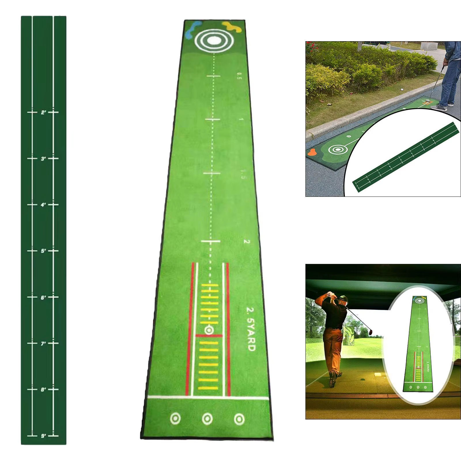 Tapis de Golf Portable, cadeau pour golfeur, pratique pour parc, maison et bureau