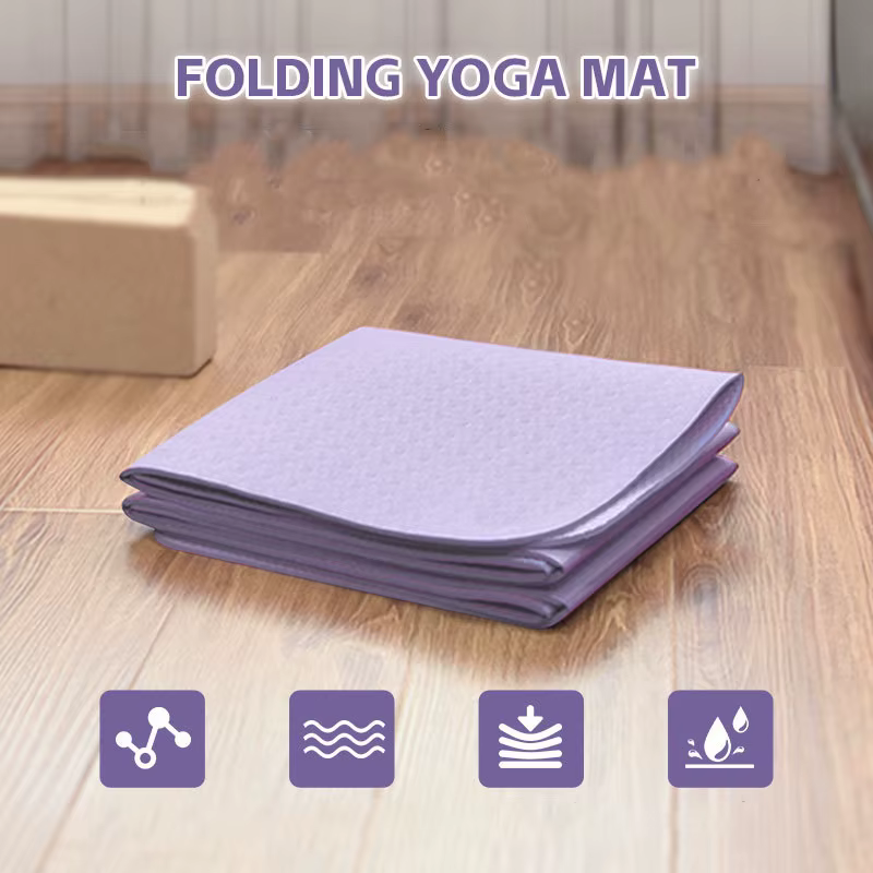 Cuillère à soupe de polymères de yoga pliable
