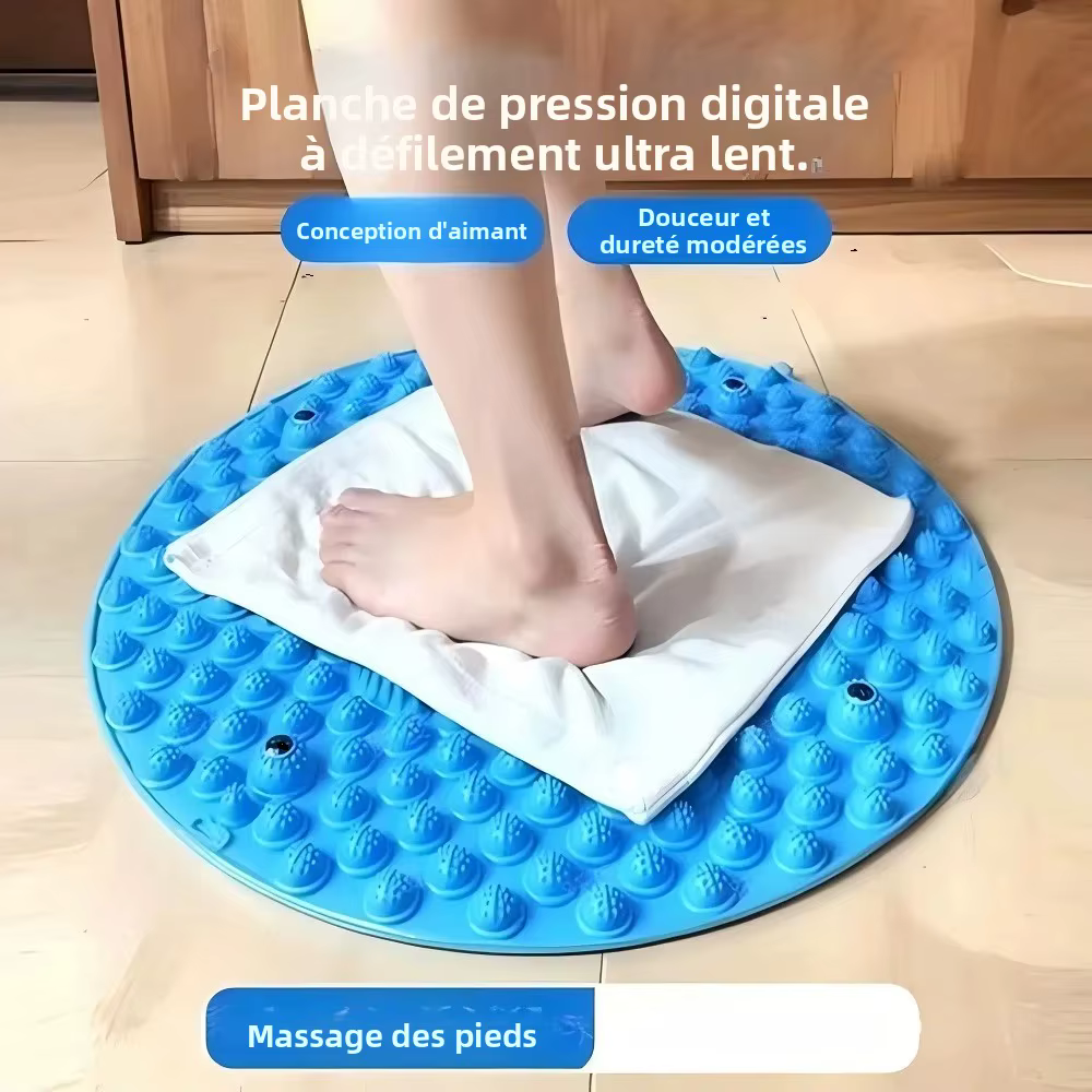 Tapis de massage d'acupression pour les pieds avec billes magnétiques
