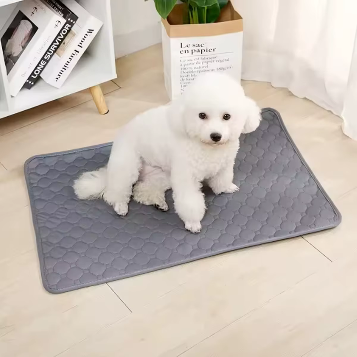 Tapis absorbant réutilisable et lavable pour chien, tapis d'urine pour chien, tapis imperméable pour siège de voiture, sol, canapé, tapis d'apprentissage pour chiot et chat, fournitures pour animaux d