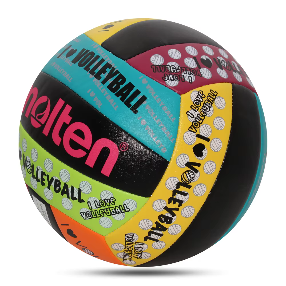 Ballons de volley-ball Molten 2026 Taille standard 5 Matériel PU doux au toucher Haute qualité Sports de plein air et d'intérieur Match Entraînement voleyball
