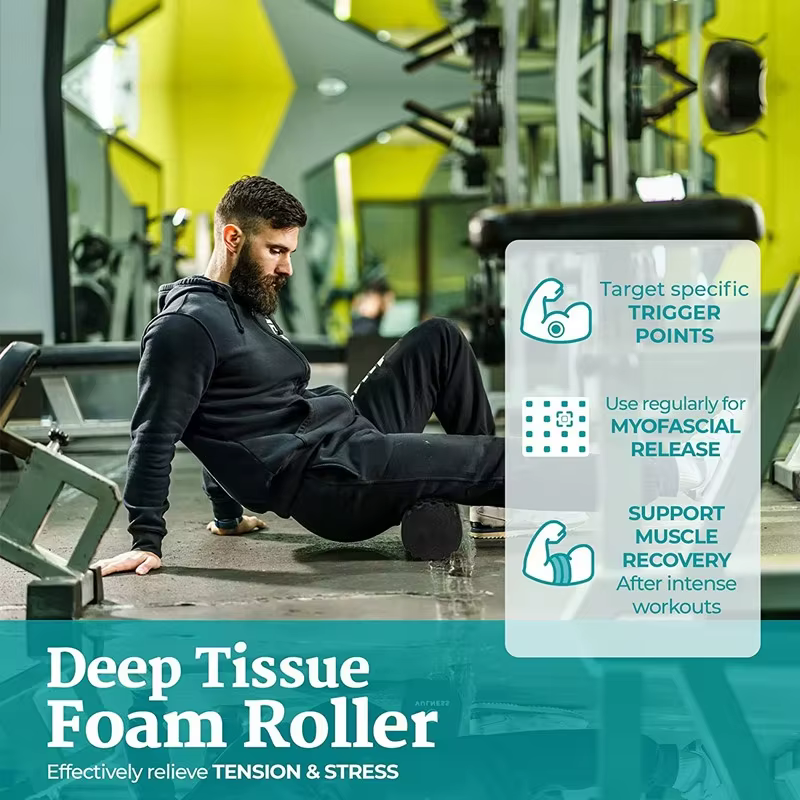 33cm Fitness rouleau de mousse Yoga