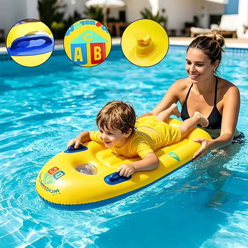 Hamac aquatique gonflable pour la natation, accessoire de piscine pour les sports nautiques d'été, décoration de fête aquatique