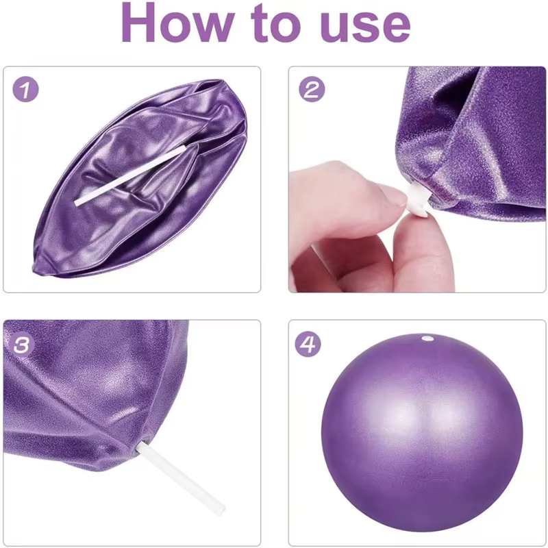 Balle de Yoga de 25cm, texturée mate
