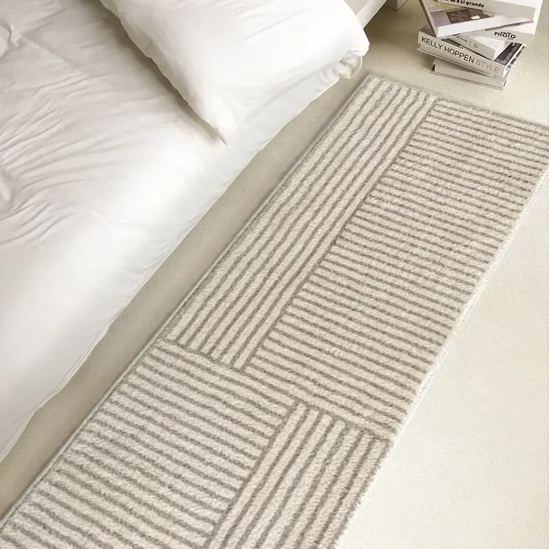 VIKAMA Tapis de chevet en forme de chien teckel pour couloirs, chambres d'enfants et chambres à coucher, décoration d'intérieur confortable, doux pour la peau et facile à nettoyer