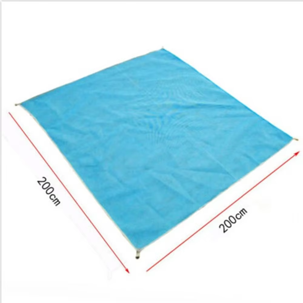 Tapis de plage anti-sable magique 1,5M/2,0M, serviette de plage portable, grande serviette de voyage d'été