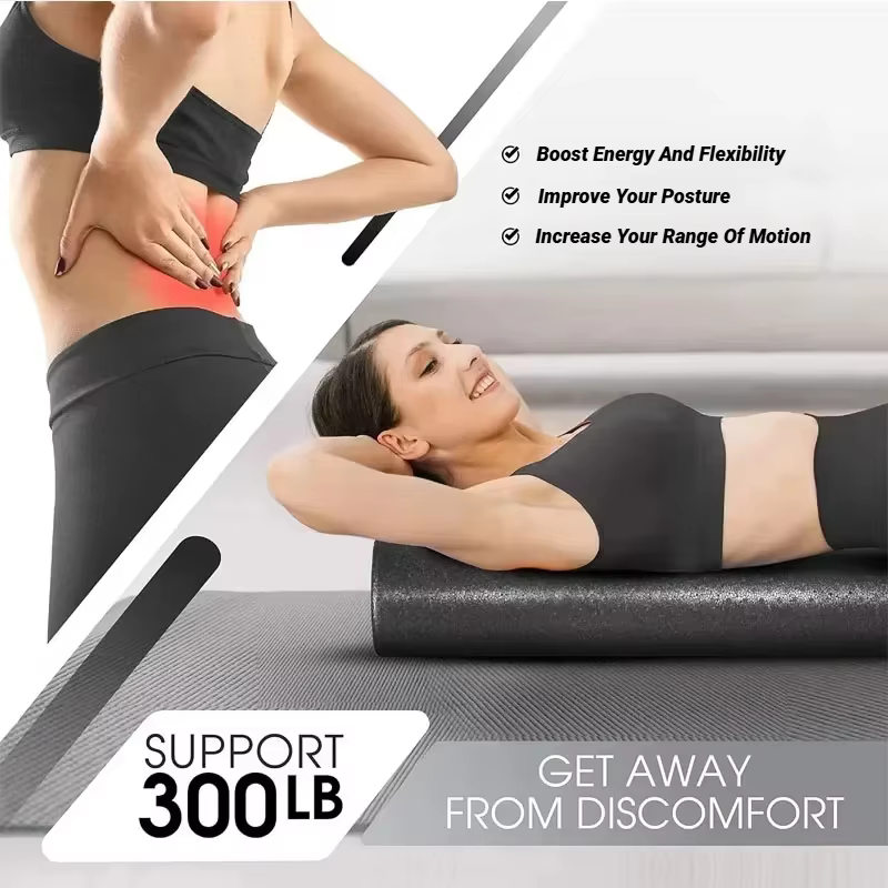 Rouleau de massage en mousse EPP pour yoga