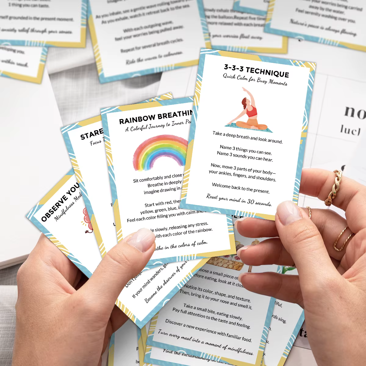 Cartes Flash de pleine conscience