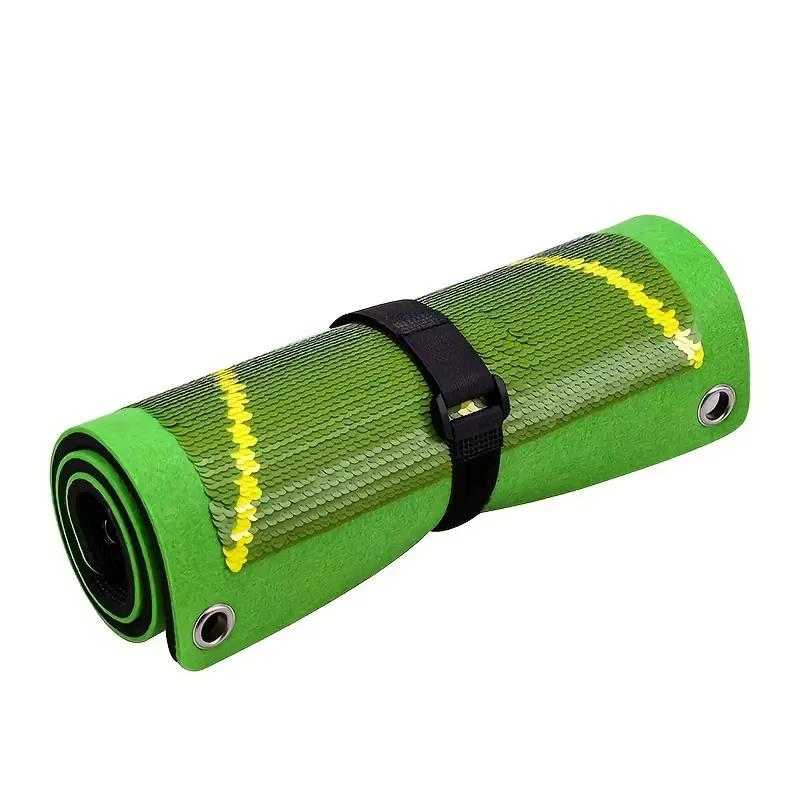 Tapis de pratique de Golf, tapis de frappe de Golf intérieur et extérieur, tapis auxiliaire d'entraînement de Golf + 4 clous de sol + 1 crochet