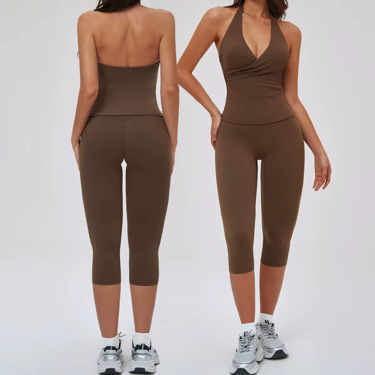 Tenues de yoga 2 pièces pour femmes