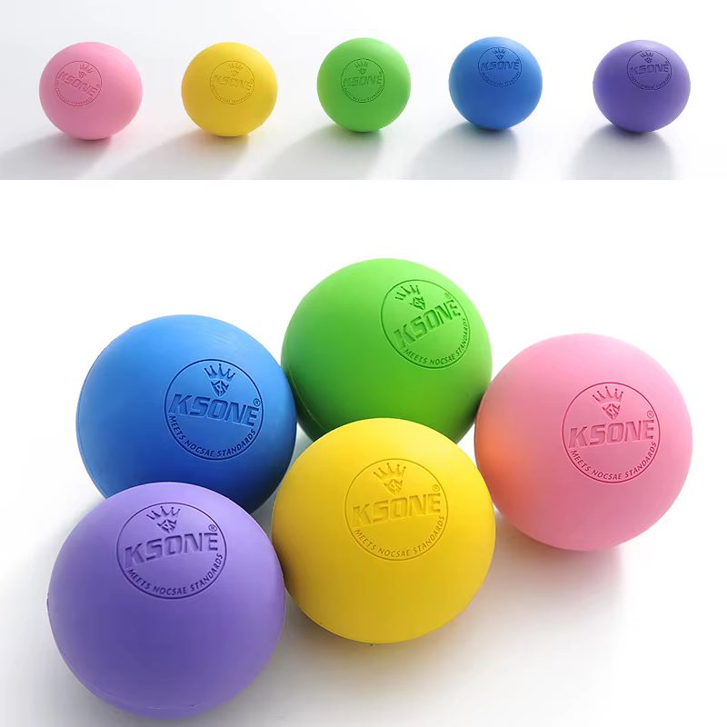Ballon de massage en caoutchouc pour fascia