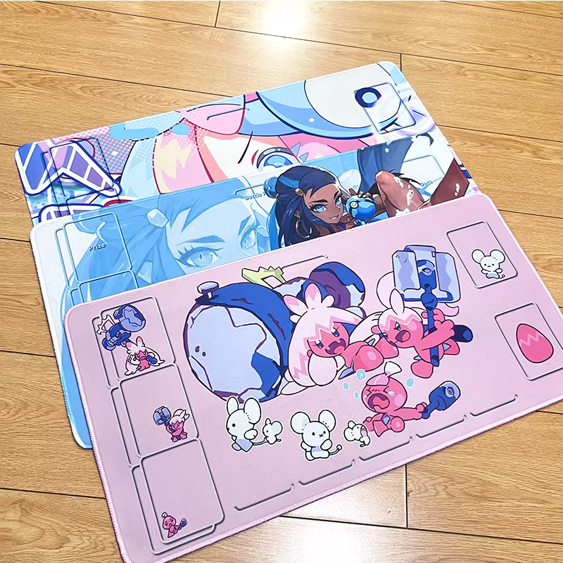 Tapis de jeu de figurines Pokemon Nessa Tinkaton Lono, tapis de jeu de cartes à collectionner PTCG, plaque Duel, tapis de carte en caoutchouc, tapis de souris étanche