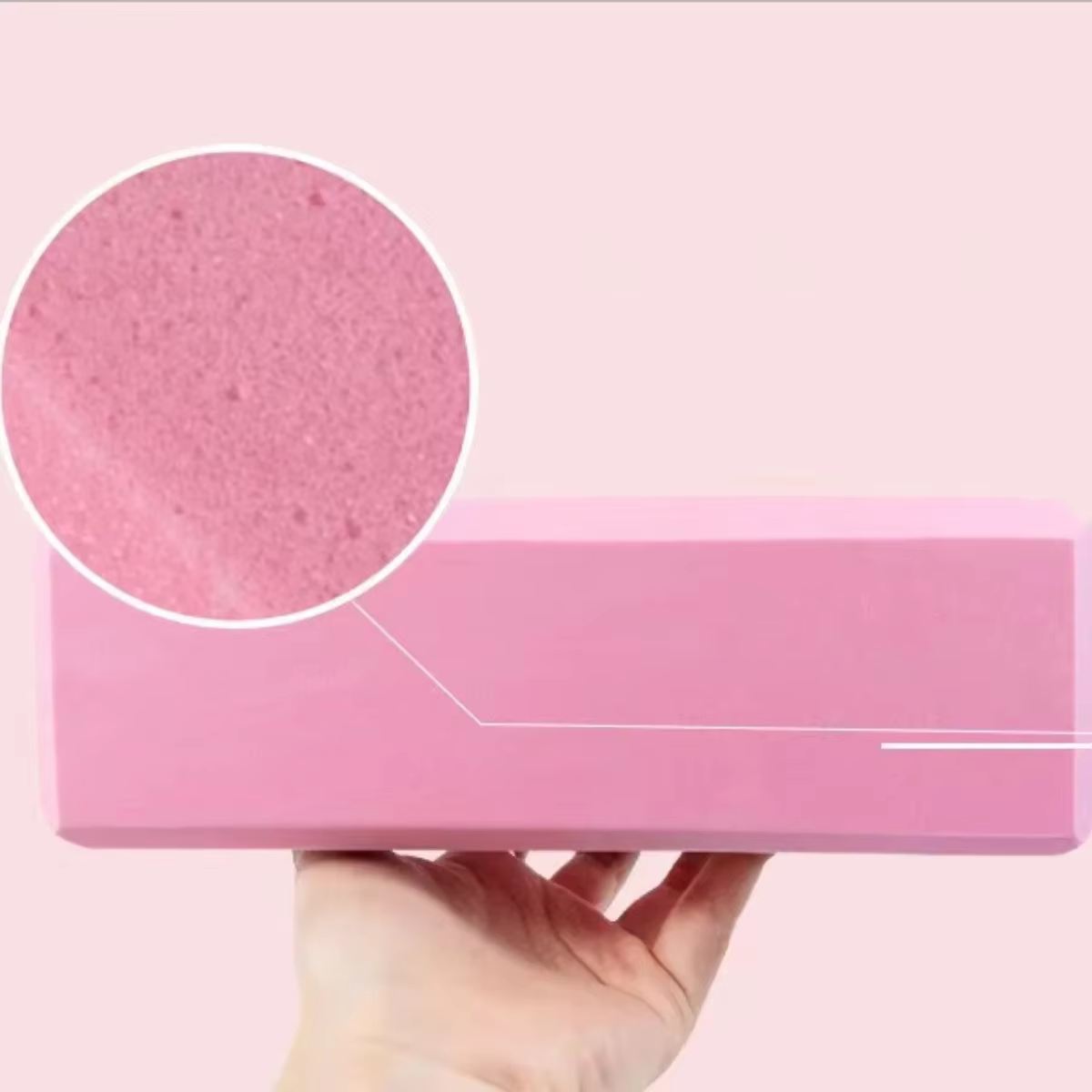 Brique de yoga haut de gamme avec mousse EVA haute densité