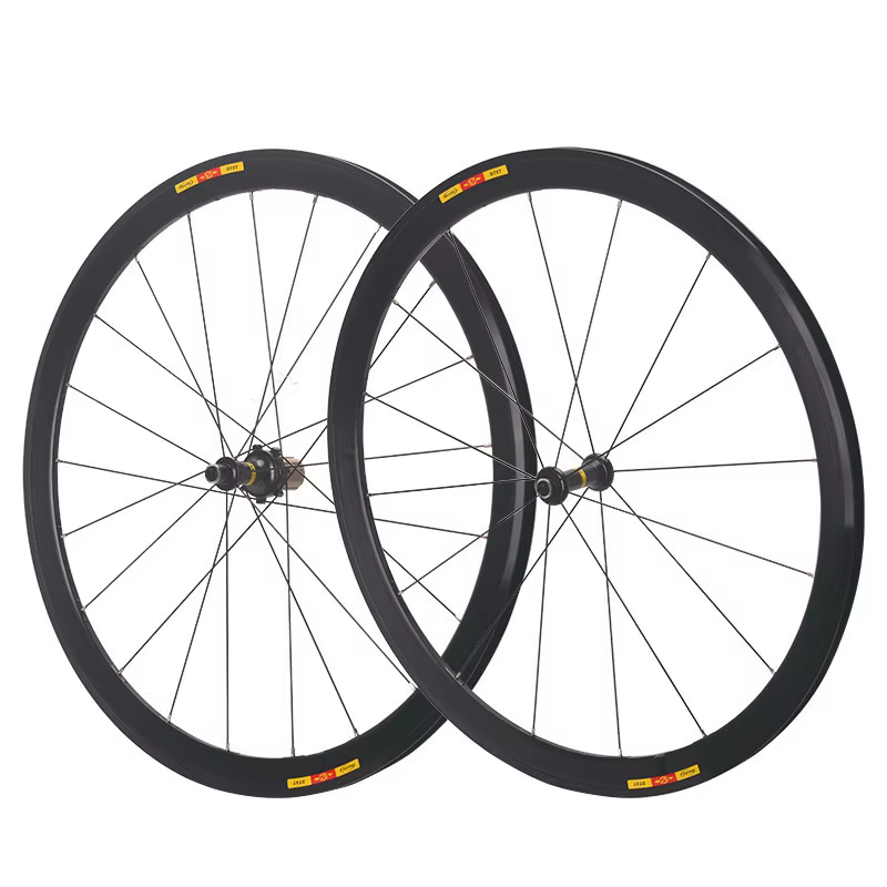 Jeu de roues de vélo de route 700C ultra-légères, profondes 30/40/50mm, avec moyeu à roulement pour freins V/C