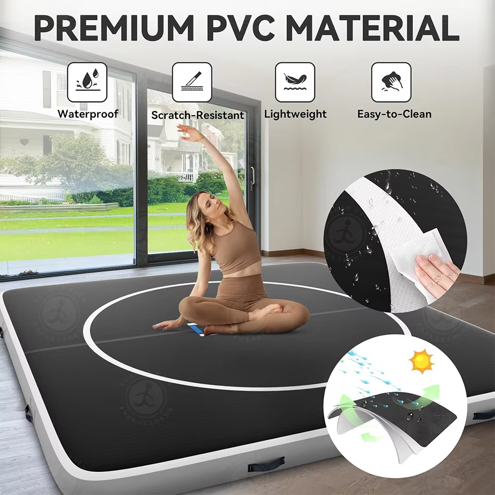 Tapis d'entraînement de gymnastique portable