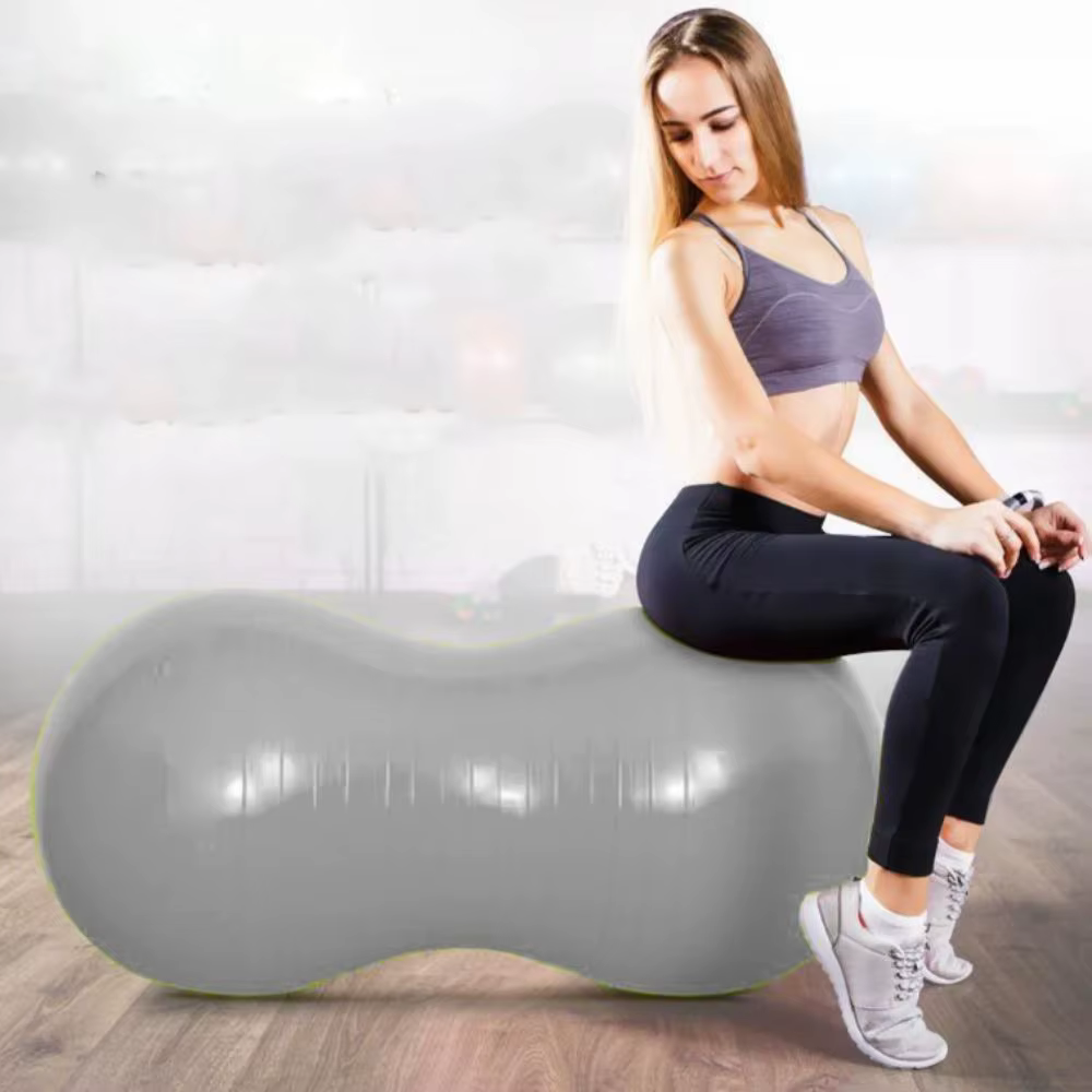 Ballon de yoga anti-explosion épaissi en PVC avec pompe