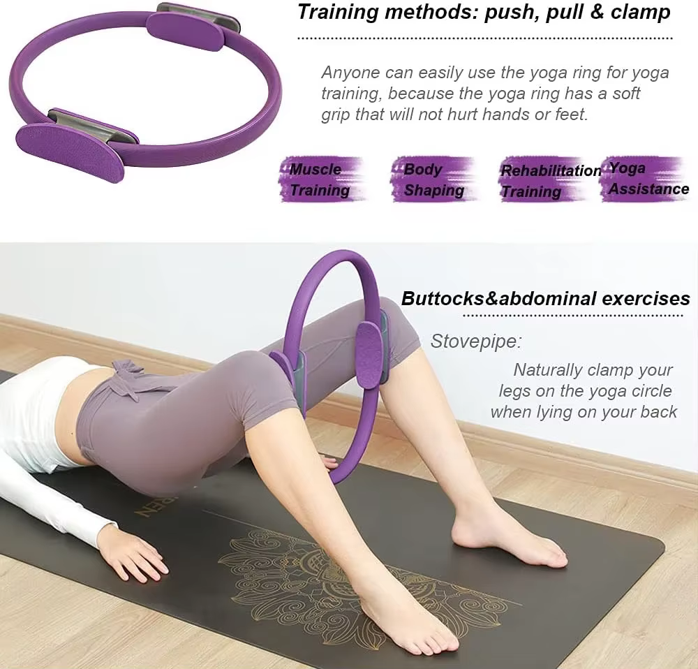 1 pièces Yoga Pilates anneau antidérapant sport résistance