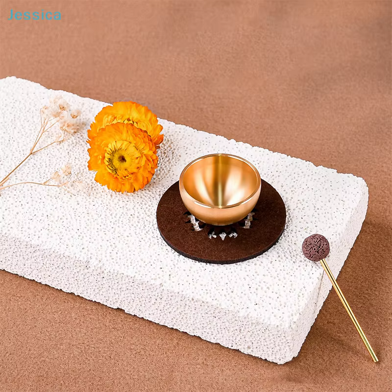 ♥ Diffuseur portatif d'huile essentielle de bol sonore de méditation pour le Yoga