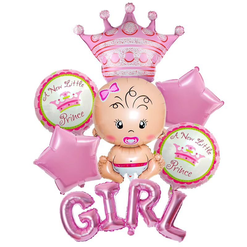 Ballons pour Baby Shower Garçon ou Fille, Décorations de Fête de Révélation du Sexe, Décoration de Baby Shower Garçon ou Fille