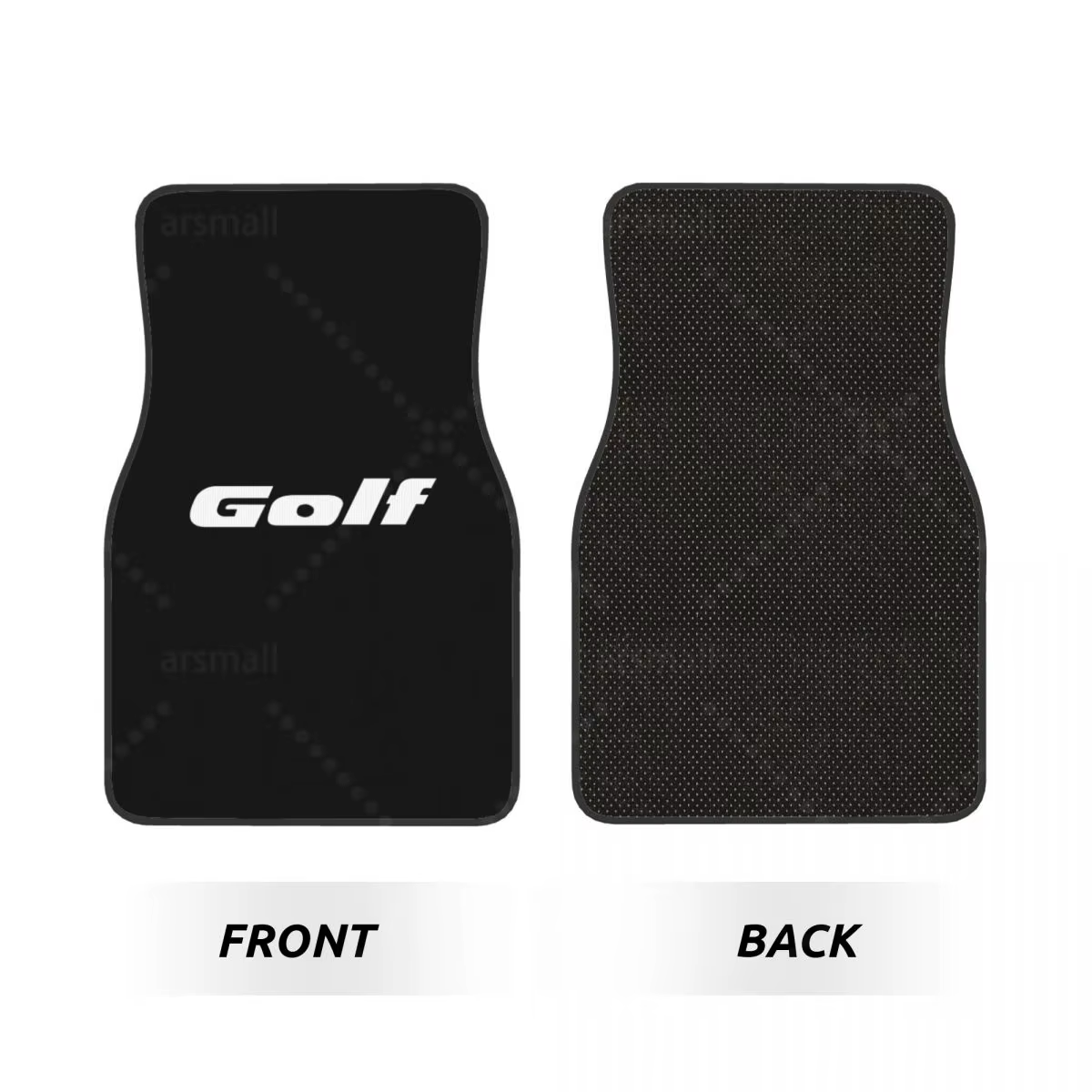 Tapis de sol de voiture antidérapants, ensemble de 4 pièces, accessoires automobiles, décoration