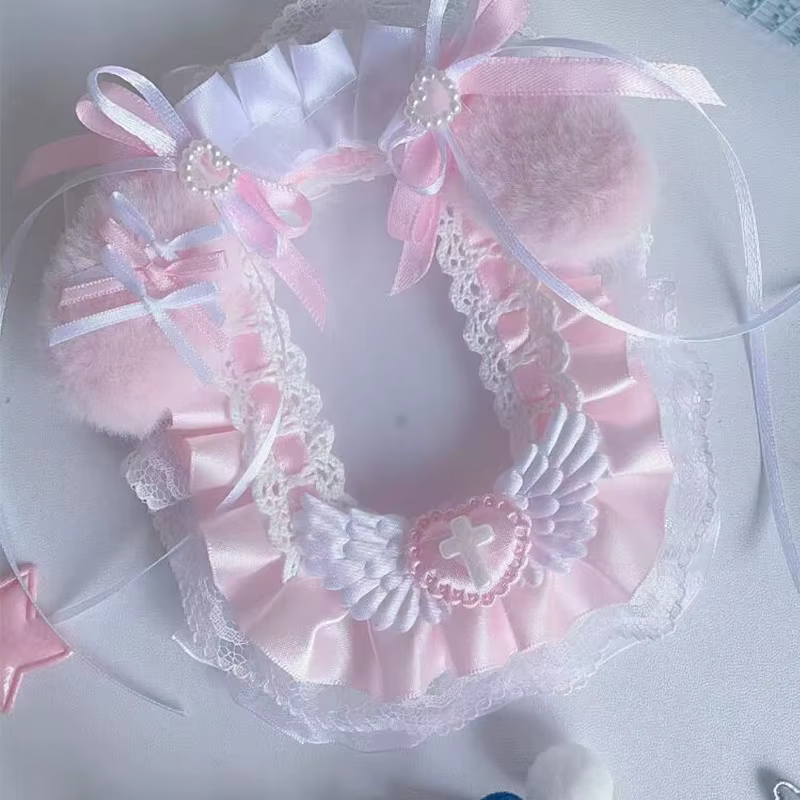 Kit d'accessoires pour cheveux DIY Princesse Rose, 67 pièces, incluant des rubans en dentelle, des nœuds, des mini-éventails et des pinces, ensemble de loisirs créatifs tout-en-un pour filles