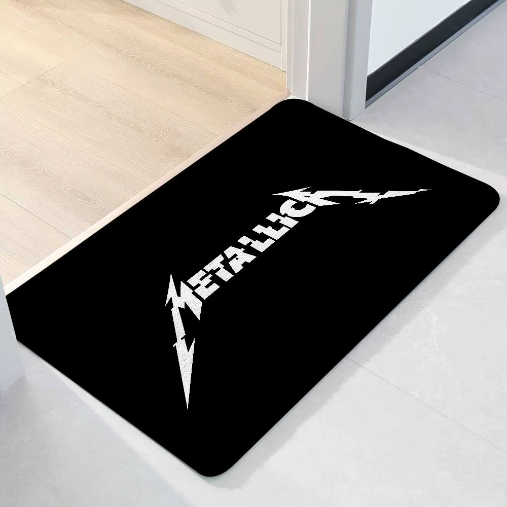 Musique Cool m-métalica tapis célèbre sur Internet pour salon canapé décor tapis moderne tapis de sol pour hommes chambre tapis de zone durables