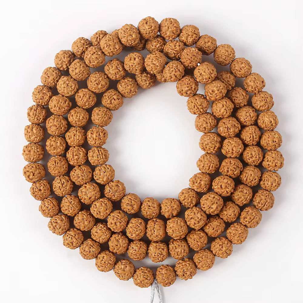 Rudraksha Mala naturel 8/9/10/11/12/14mm