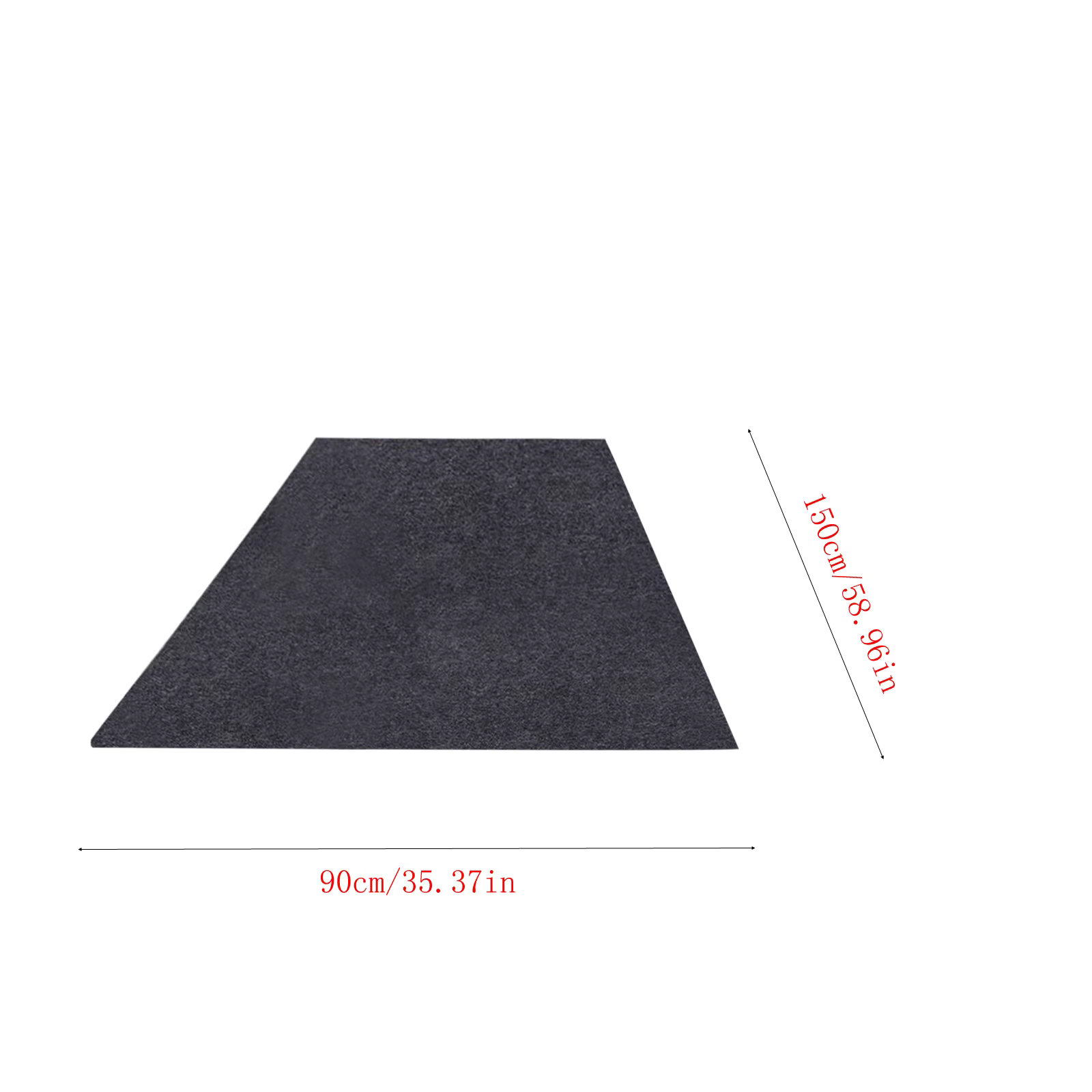 Polymères d'entretien pour sous la voiture ou l'équipement, doux et confortable, absorbant, propre au sol, 36 po x 60 po
