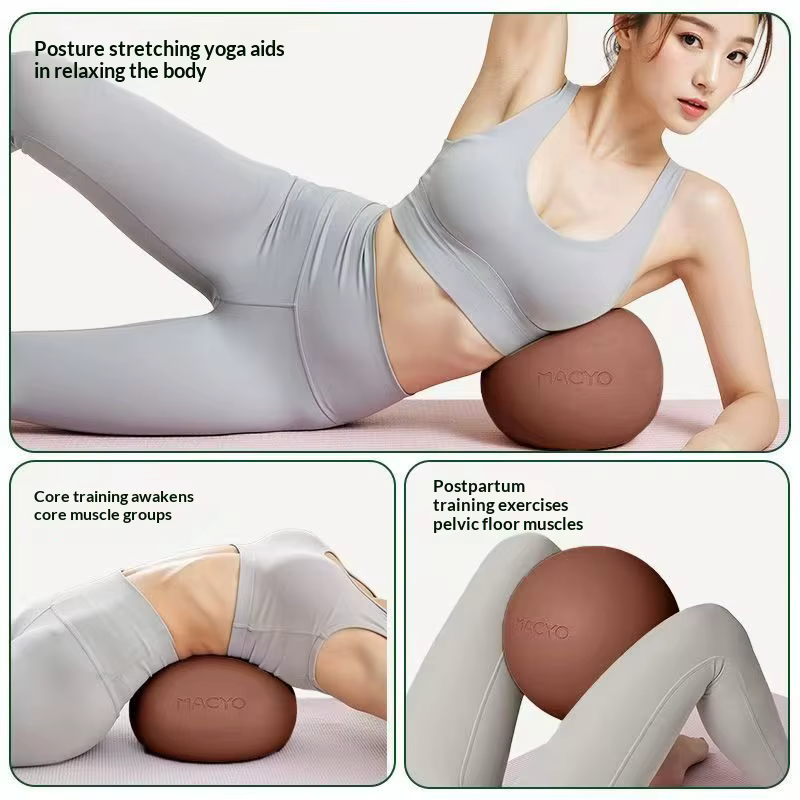 Ballon de Pilates et de Yoga Mini 25 cm en PVC Écologique pour la Récupération Post-partum
