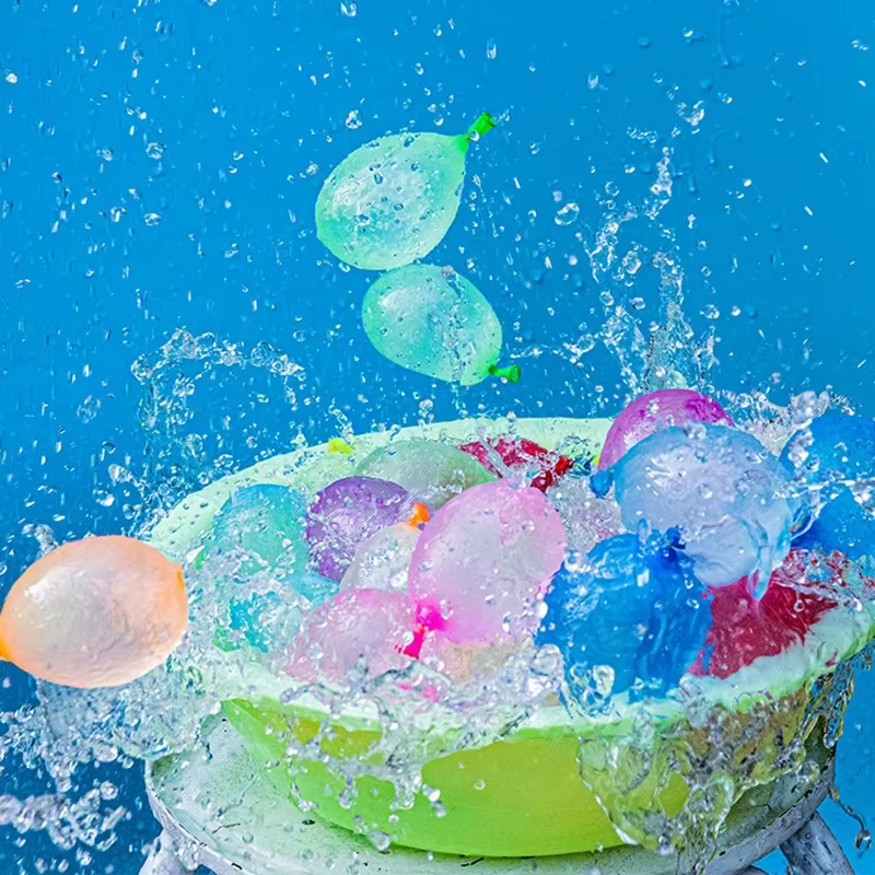 111 ballons d'eau à remplissage rapide : bombes à eau auto-scellantes pour les jeux aquatiques d'été, les fêtes en plein air et les divertissements de plage