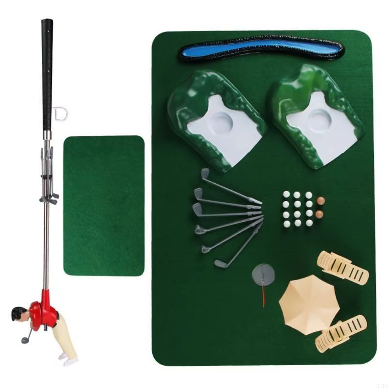 Minitype parcours Golf intérieur, cadeau pour enfants, jeu Golf amusant, ensemble d'accessoires Golf
