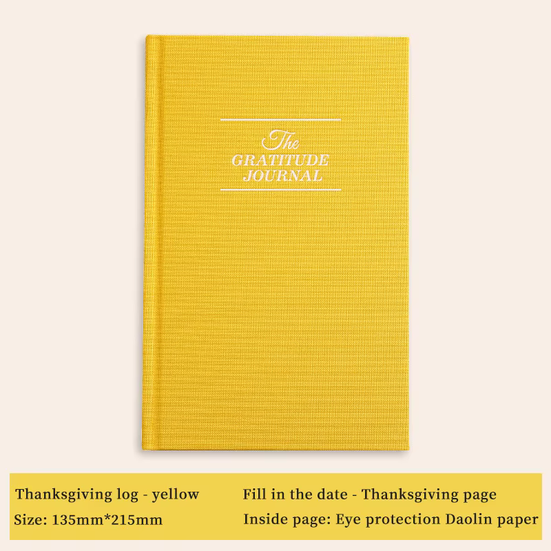 Carnet de gratitude premium – Lin de luxe