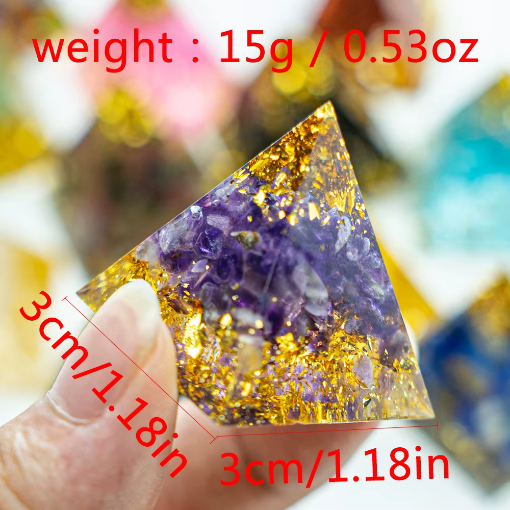 Pyramide de guérison Reiki 7 chakras