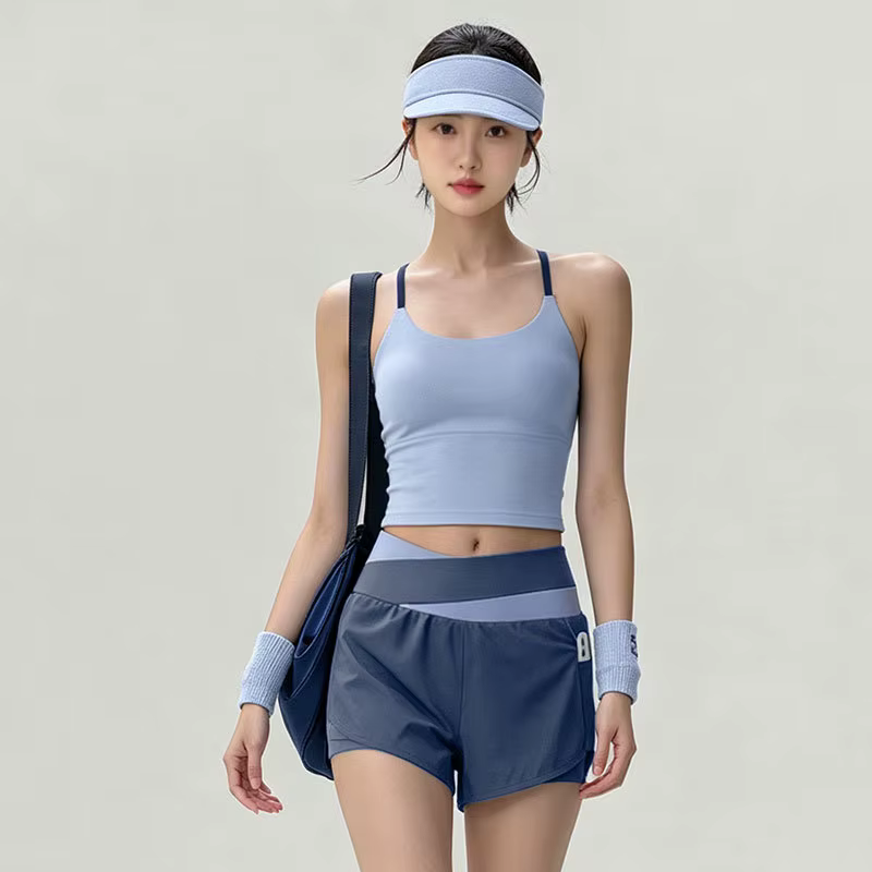 Ensemble de tenue de yoga Pilates pour femmes